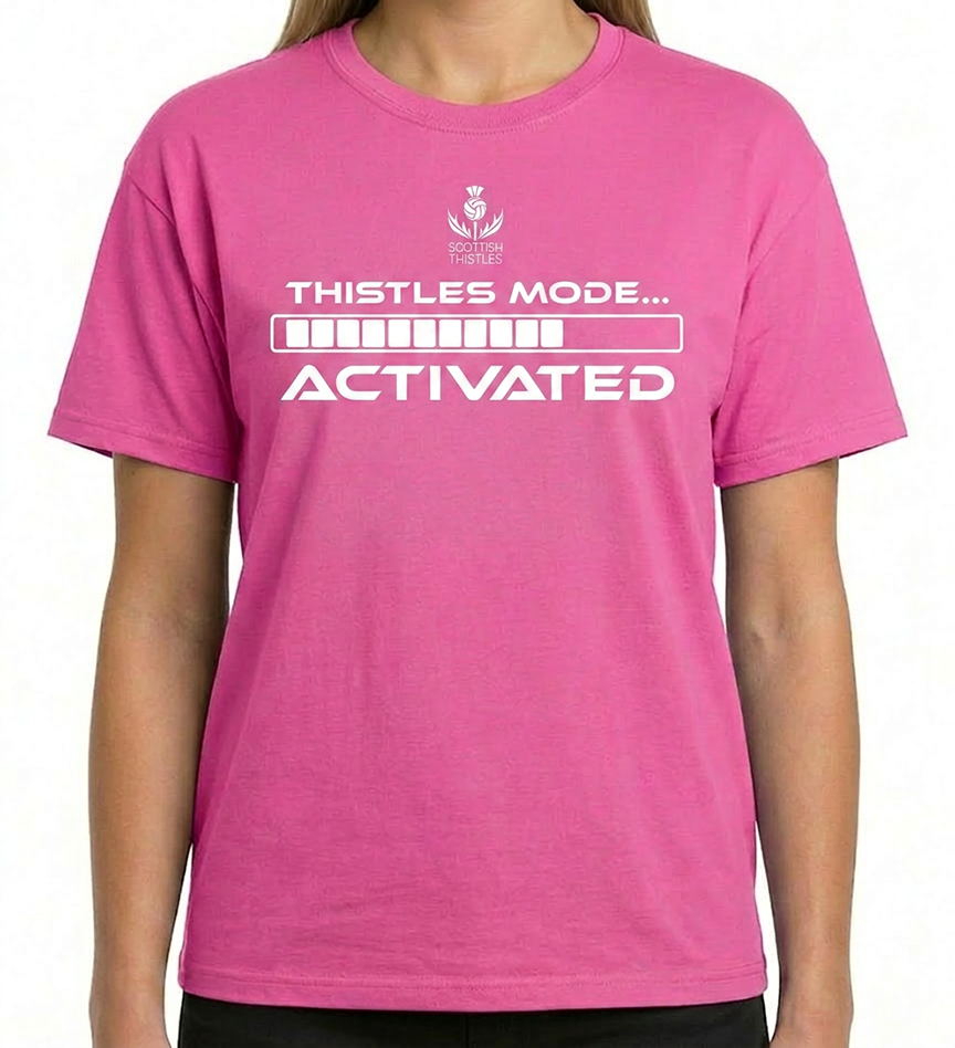 THISTLES MODE ACTIVATED JUNIOR TSHIRT
