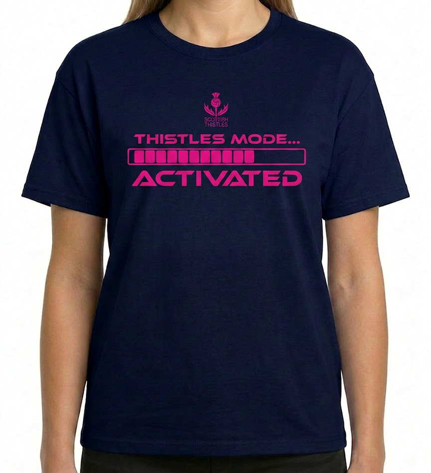 THISTLES MODE ACTIVATED ADULT TSHIRT