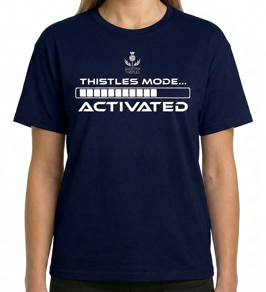 THISTLES MODE ACTIVATED ADULT TSHIRT