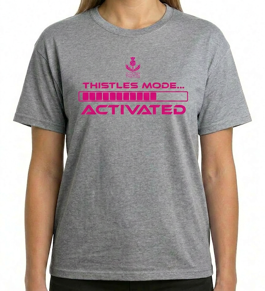 THISTLES MODE ACTIVATED ADULT TSHIRT