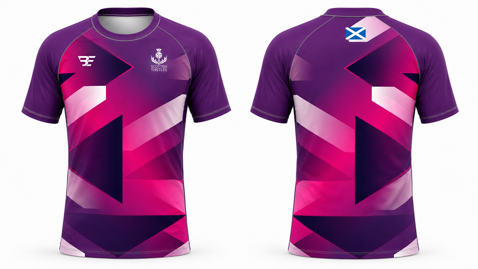Netball Scotland Junior Warm Up Tee